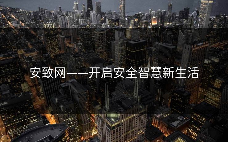 安致网——开启安全智慧新生活