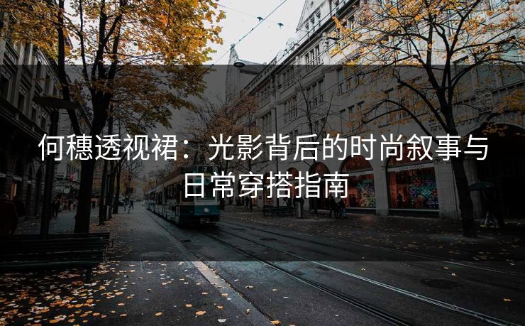 何穗透视裙：光影背后的时尚叙事与日常穿搭指南